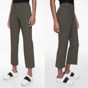 Athleta Mercurial Crop Flare High-Rise Pull-On Pant